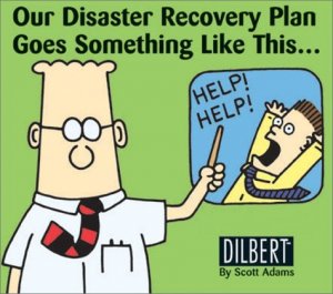 Cloud Disaster Recovery Dilbert