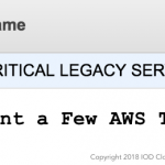 Just a Few AWS Tricks I Learned on the Way