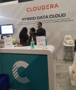 cloudera booth at aws reinvent