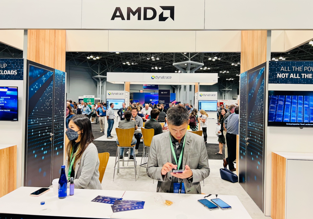 AMD booth