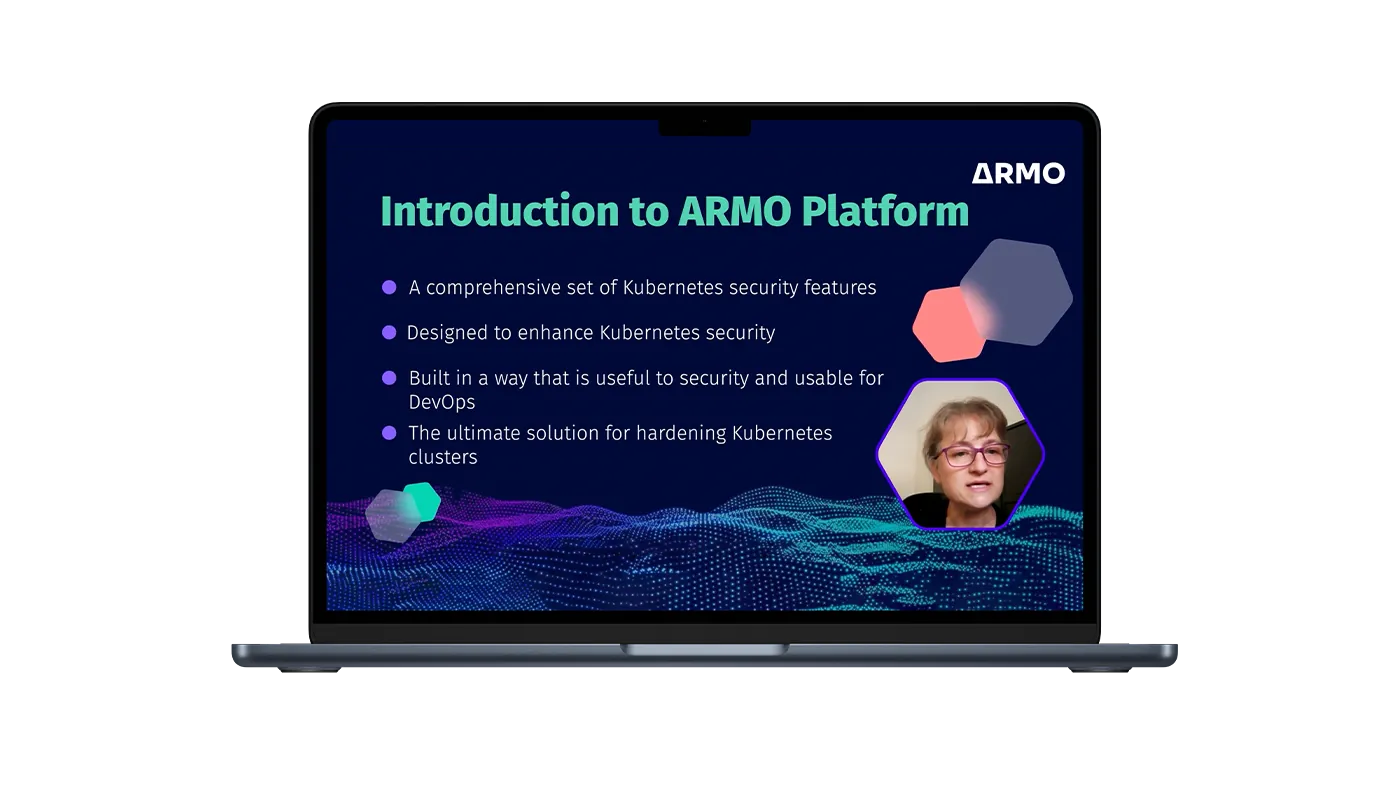 IOD portfolio: ARMO Kubernetes security video